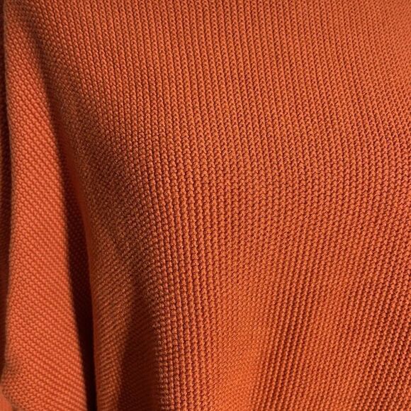 French Connection Rust Sweater Women’s XS Orange Oversized Knit Cozy Pullover - Picture 4 of 8